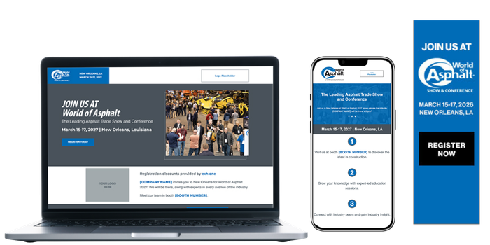 World of Asphalt and AGG1 Marketing Kit